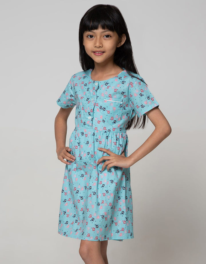 Pingu Dress Anak Perempuan