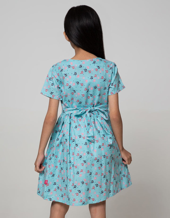 Pingu Dress Anak Perempuan