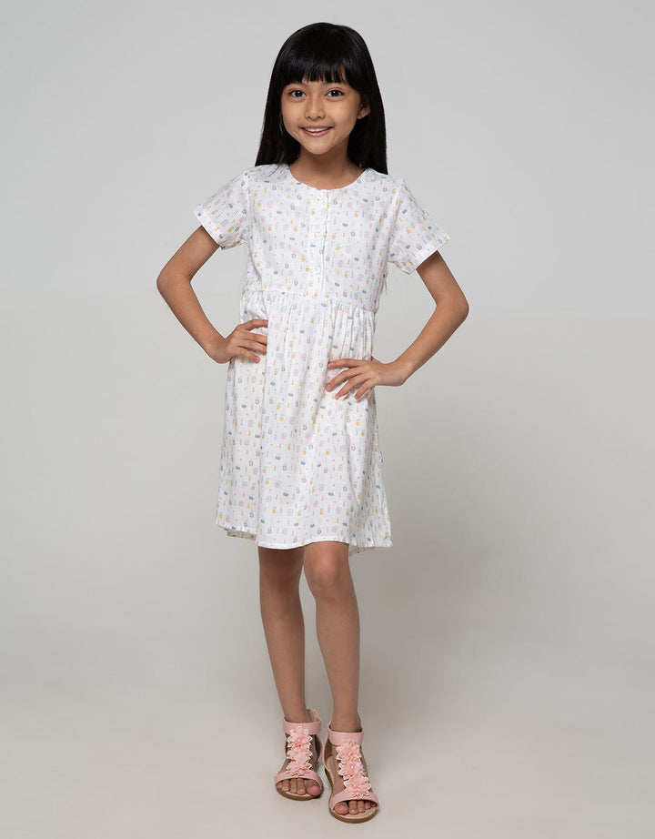 Pingu Dress Anak Perempuan