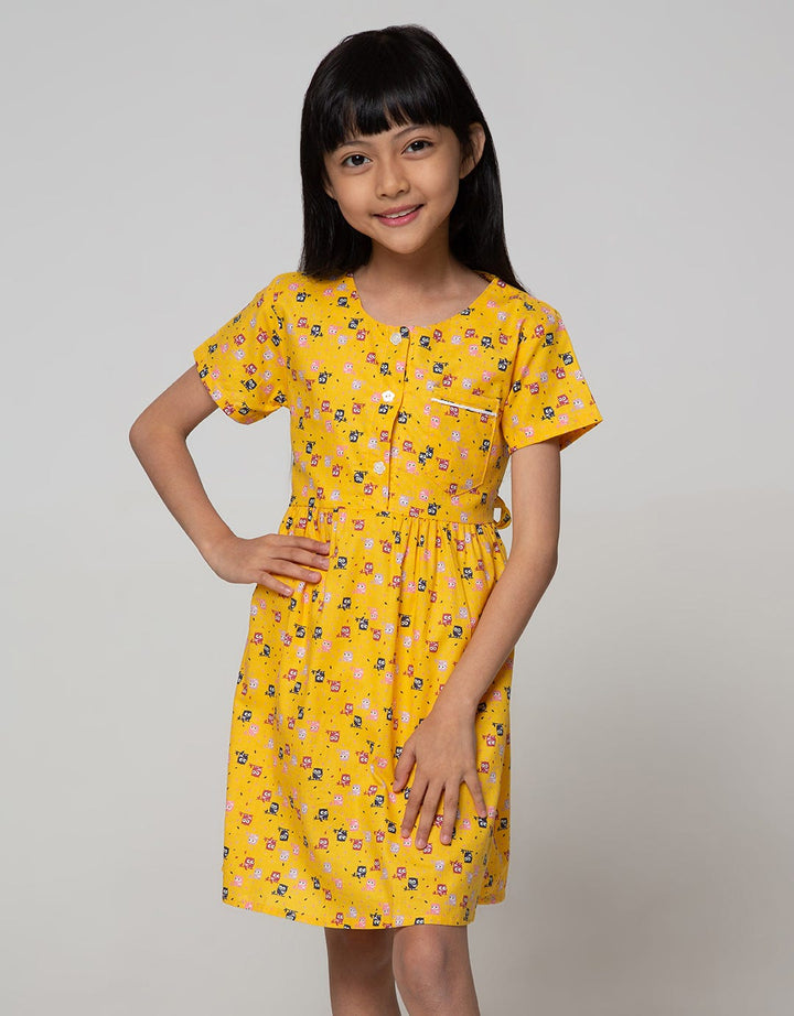 Pingu Dress Anak Perempuan