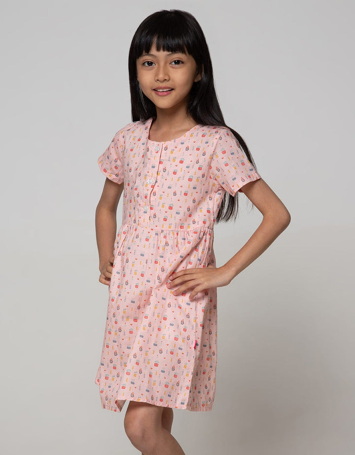 Pingu Dress Anak Perempuan