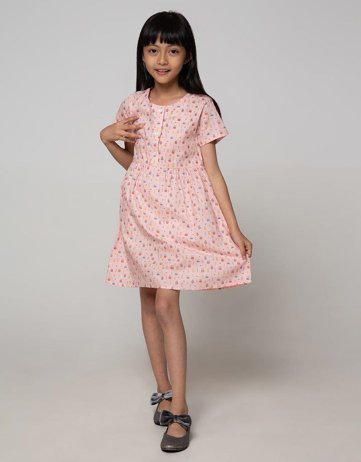 Pingu Dress Anak Perempuan