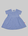 Pingu Bordir Logo Brand Dress Anak
