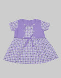 Pingu Flower Check Dress Baby
