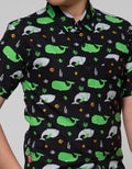 Pingu Whale Kemeja Pendek Anak