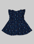 Pingu Dress Short Sleeve Baby Perempuan Full Print