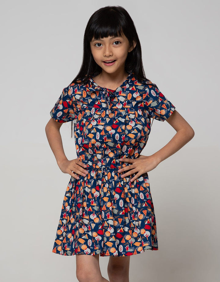 Pingu Dress Anak Perempuan