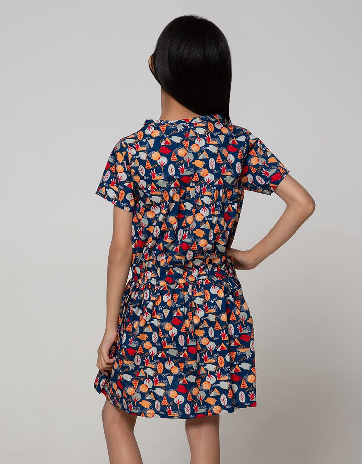 Pingu Dress Anak Perempuan