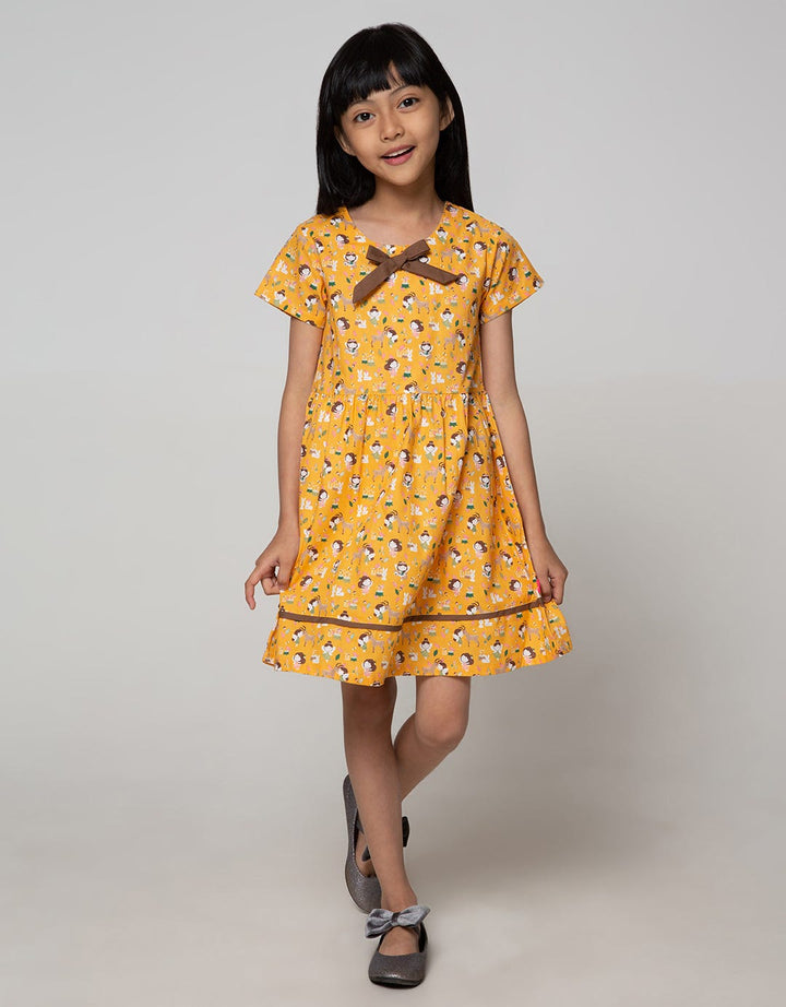 Pingu Dress Anak Perempuan