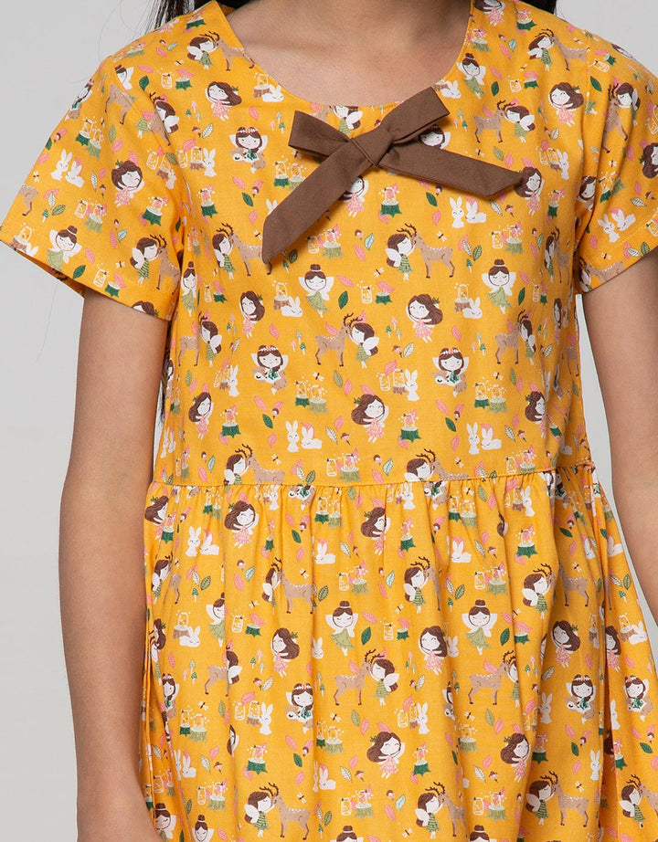 Pingu Dress Anak Perempuan