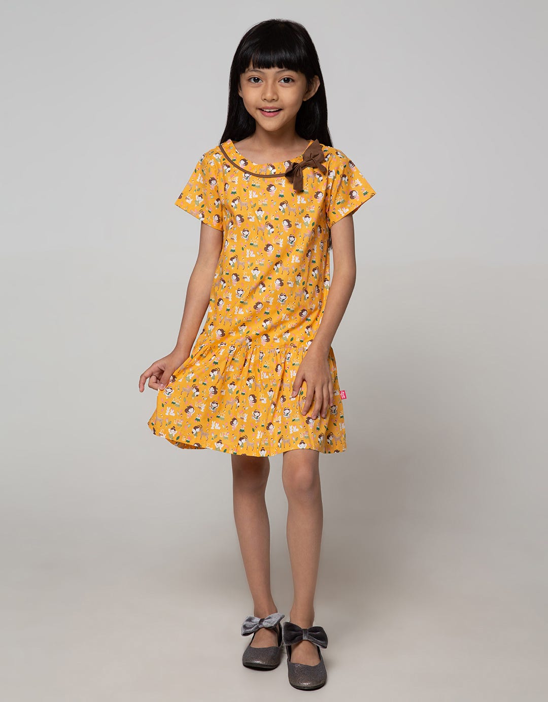 Pingu Dress Anak Perempuan