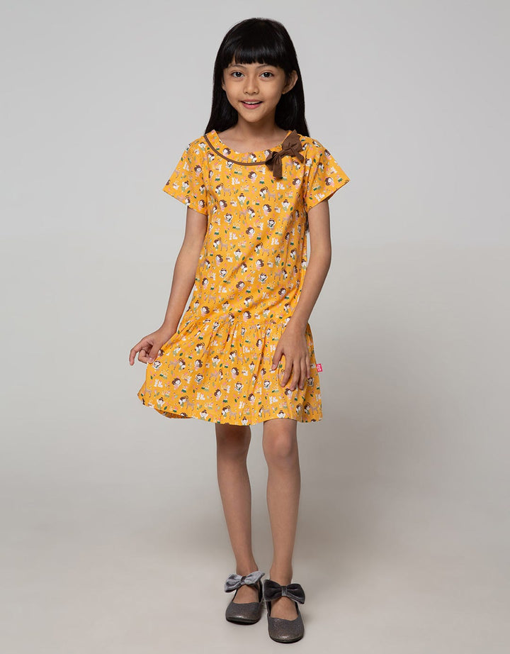Pingu Dress Anak Perempuan