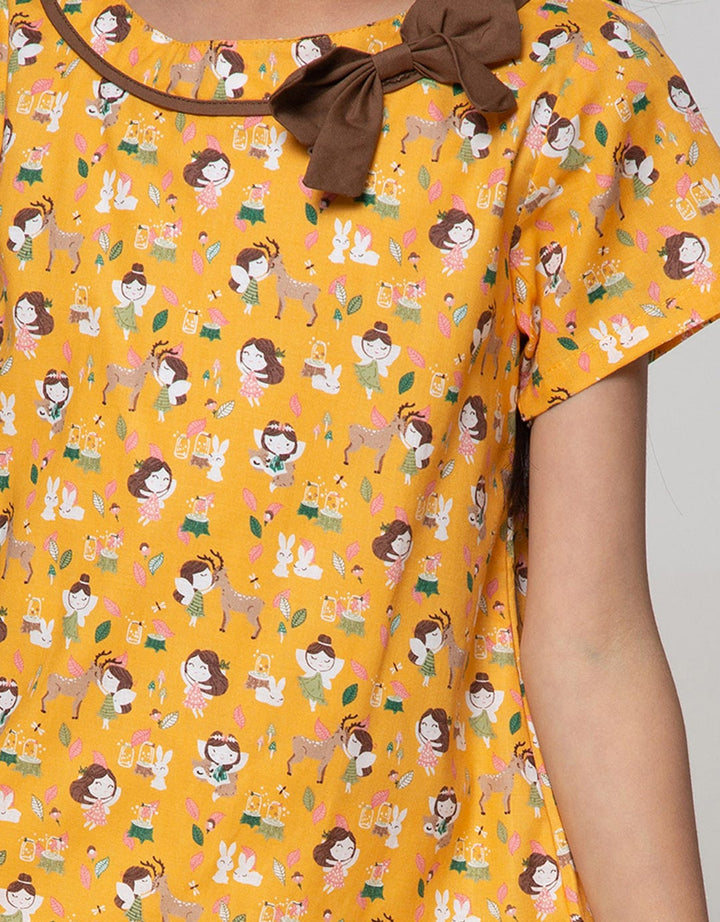 Pingu Dress Anak Perempuan