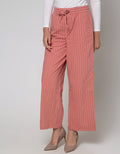 Triset Casual Stripes Trouser Women's Long Pants