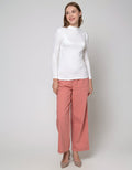 Triset Casual Stripes Trouser Women's Long Pants