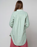 Triset Blouse Small Check Wanita