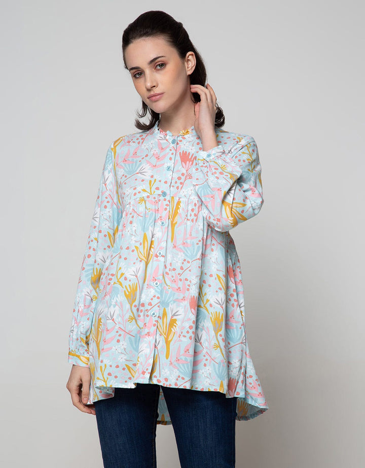 Exit Signature Chasey Flower Blouse