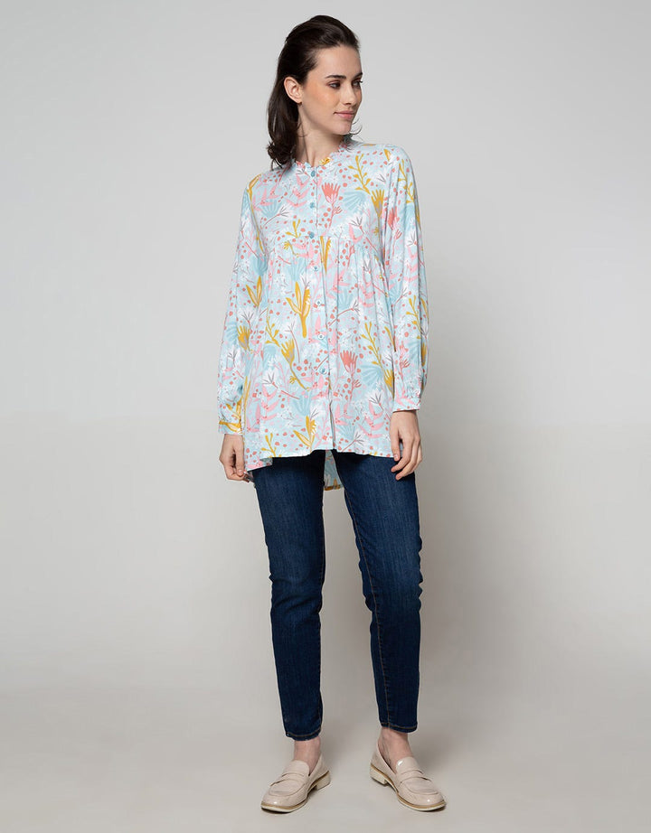 Exit Signature Chasey Flower Blouse