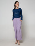 Exit Signature Moscha Purple Pants