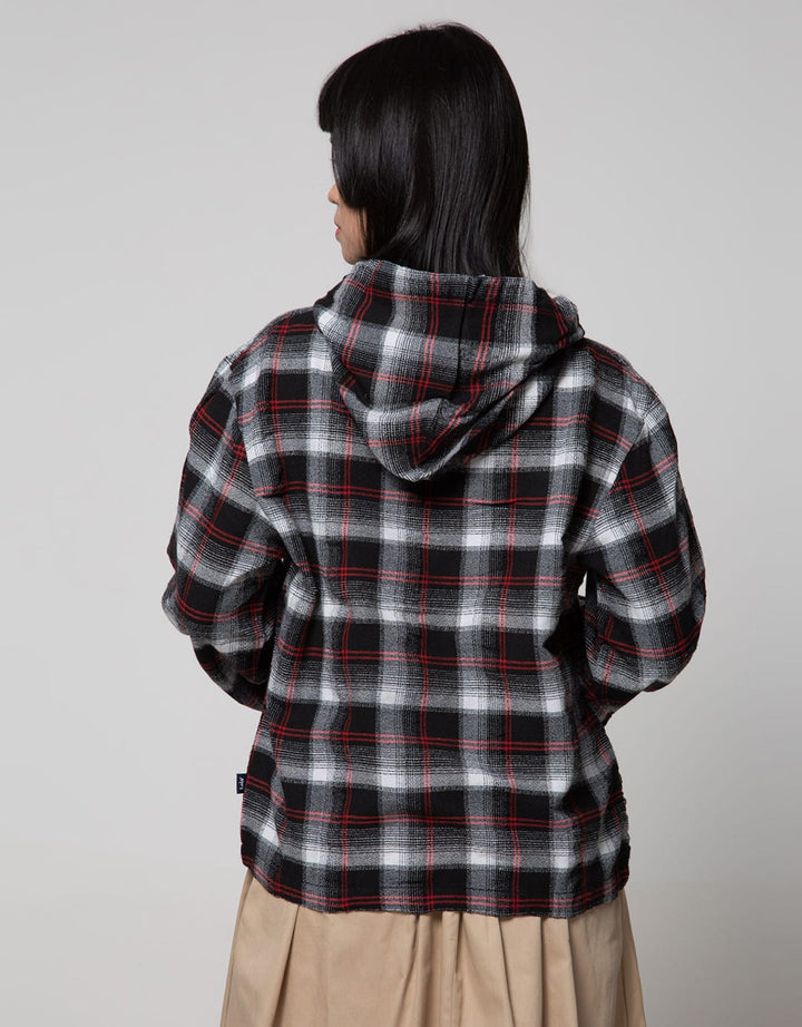 Lois Girl Cheked Blouse Hoodie