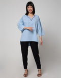 Lois Girl Chambray Blouse