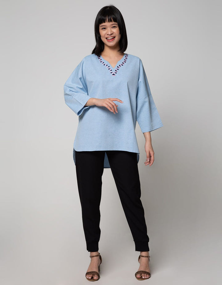 Lois Girl Chambray Blouse