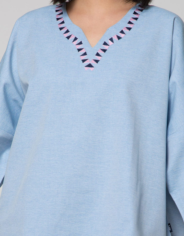 Lois Girl Chambray Blouse