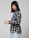 Lois Girl Checked Shirt
