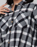 Lois Girl Checked Shirt