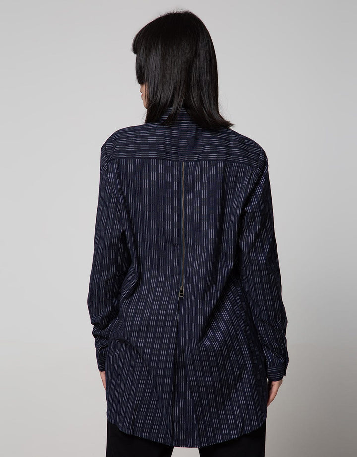 Lois Girl Shirt Multi Stripe Motif