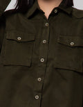 Lois Girl Suede Shirt