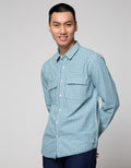 Lois Long Sleeve Shirt Small Plaid Motif
