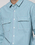 Lois Long Sleeve Shirt Small Plaid Motif