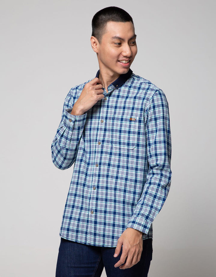 Lois Long Sleeve Shirt Plaid Basic