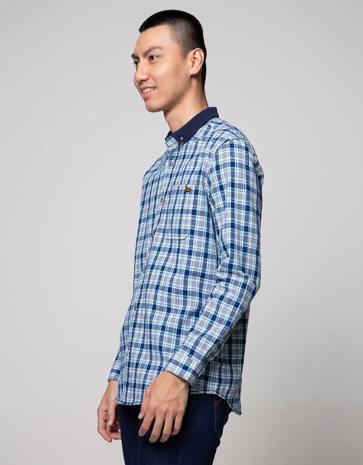 Lois Long Sleeve Shirt Plaid Basic