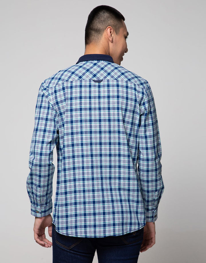 Lois Long Sleeve Shirt Plaid Basic