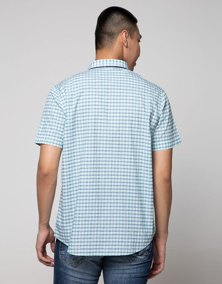 Lois Short Sleeve Shirt Small Plaid