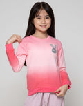 Aero Sweatshirt Sorbet Bunny Ombre