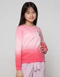 Aero Sweatshirt Sorbet Bunny Ombre