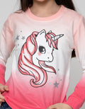 Aero Sweatshirt Unicorn Sorbet Ombre
