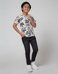 Little M Short Sleeve T-Shirt Grafiti Game