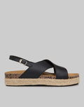 Nevada Slingback Sandals Cross Strap
