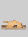Nevada Slingback Sandals Cross Strap