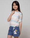 Exit Girls Xie Stripe Top