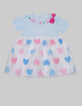Pipiniko Short Sleeve Midi Dress Sleeve Stripe Lots Of Love