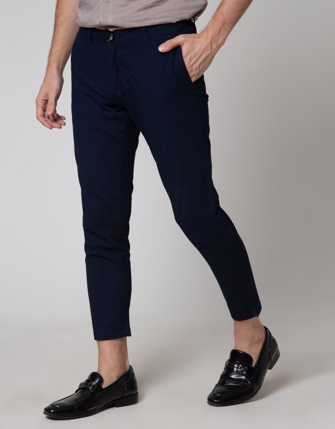 Andrew Smith Plain Formal Celana Panjang Pria