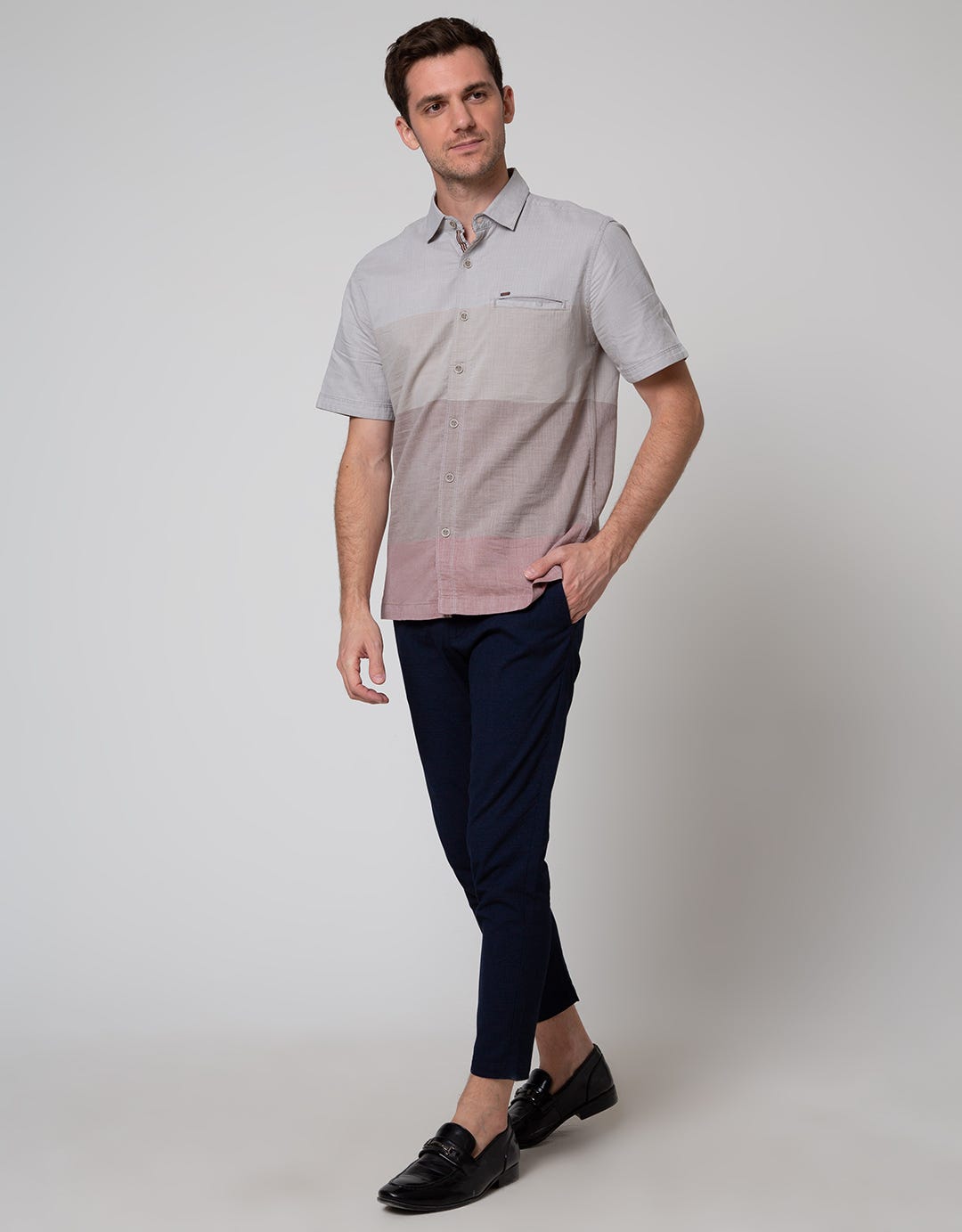 Andrew Smith Plain Formal Celana Panjang Pria