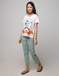 Disney Short Sleeve Pyjama Pants Bouncing Tiger