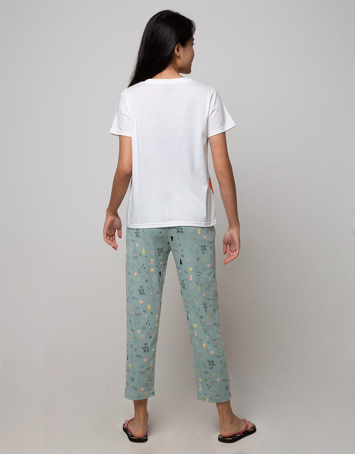 Disney Short Sleeve Pyjama Pants Bouncing Tiger