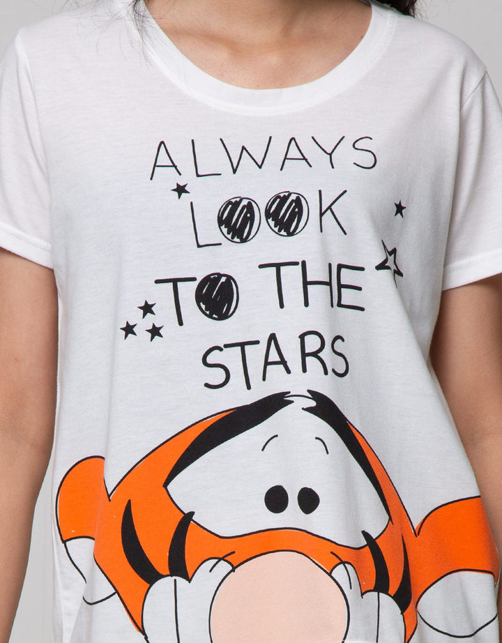 Disney Short Sleeve Pyjama Pants Bouncing Tiger